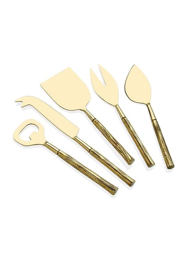 GOLDY PEYNİR SERVİS SETİ 5 PARÇA