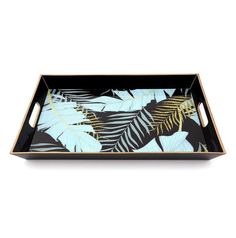 LEAF DİKDÖRTGEN TEPSİ 46cm