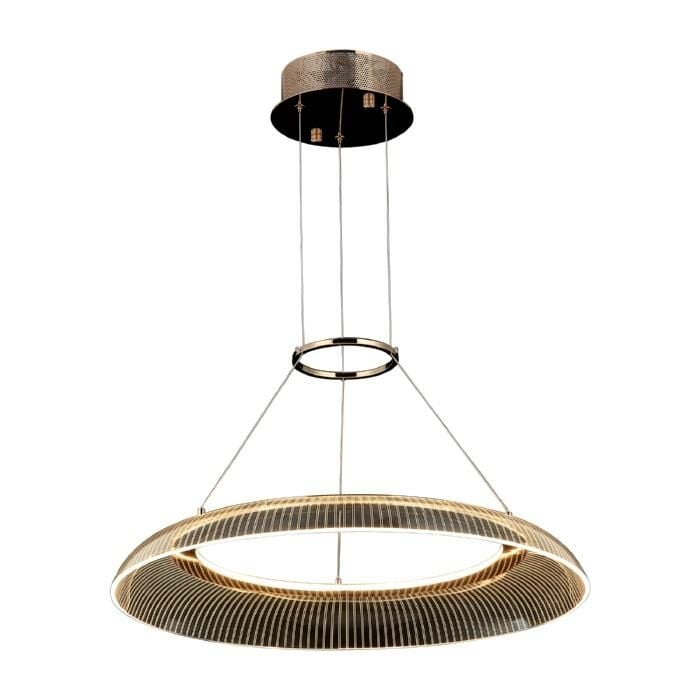 ALLOVA ALTIN LEDLİ AVİZE 60'LIK