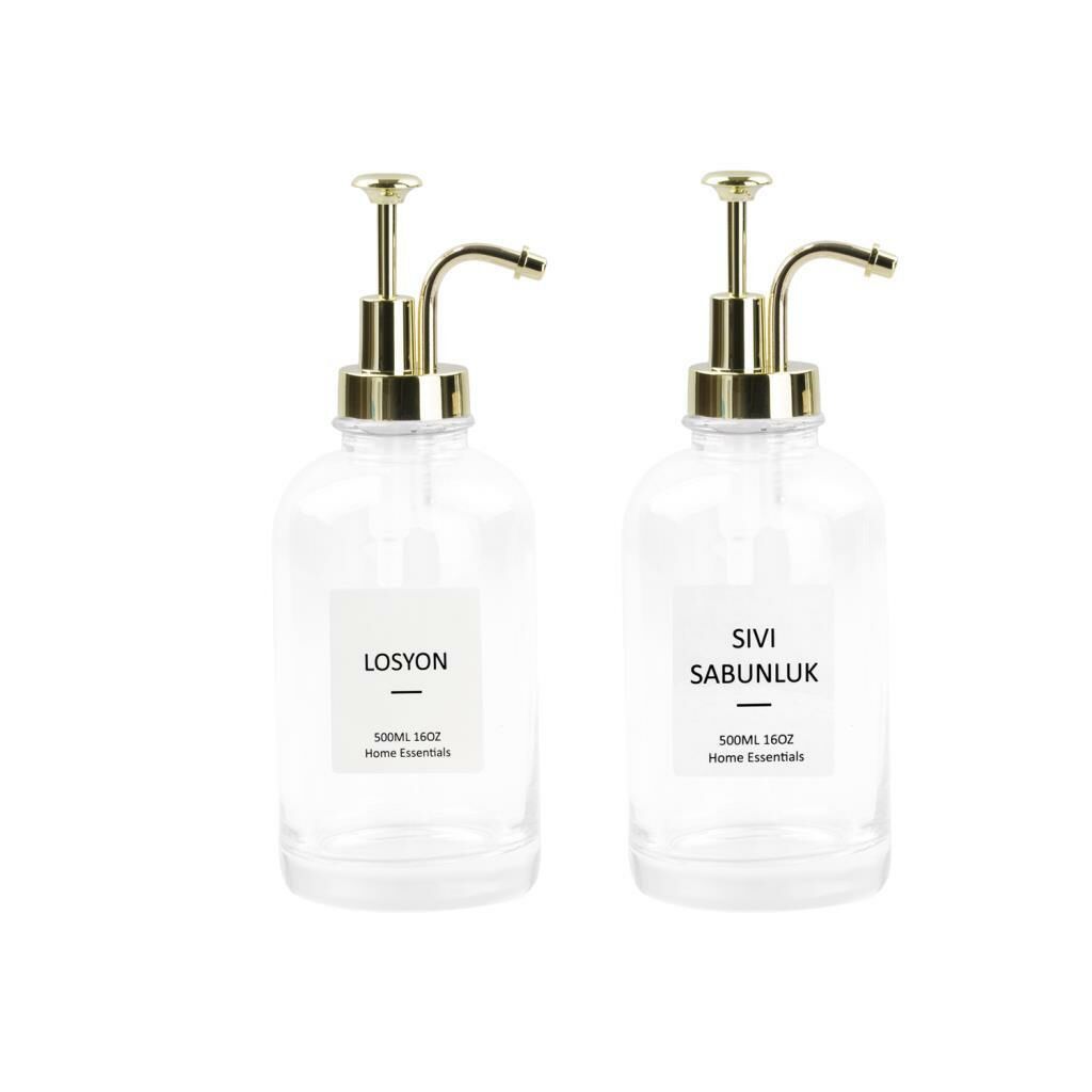 GOLD CAM SIVI SABUN VE LOSYON ŞİŞESİ 500ML