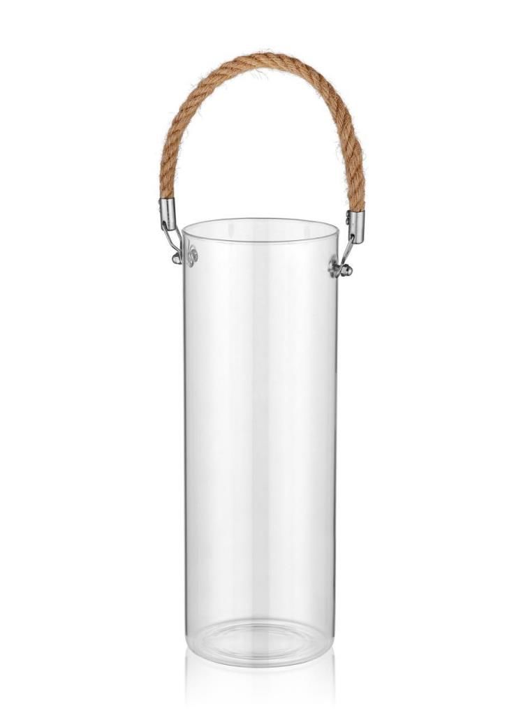 HALAT KULPLU CAM VAZO 30CM