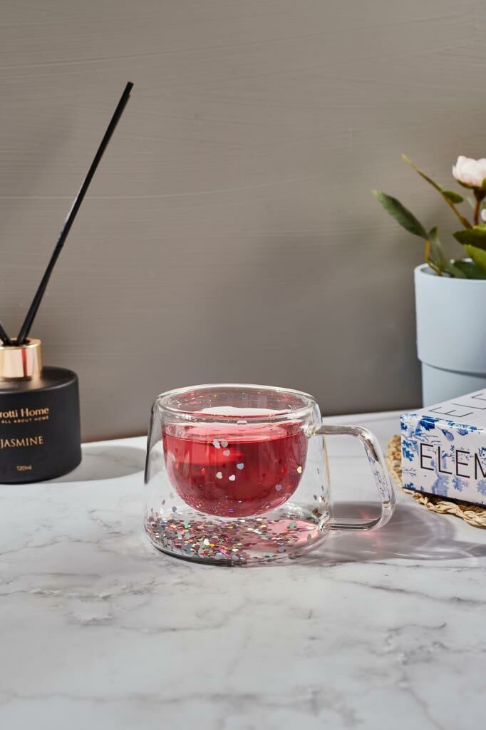 HEART ÇİFT CİDARLI KUPA 200ML