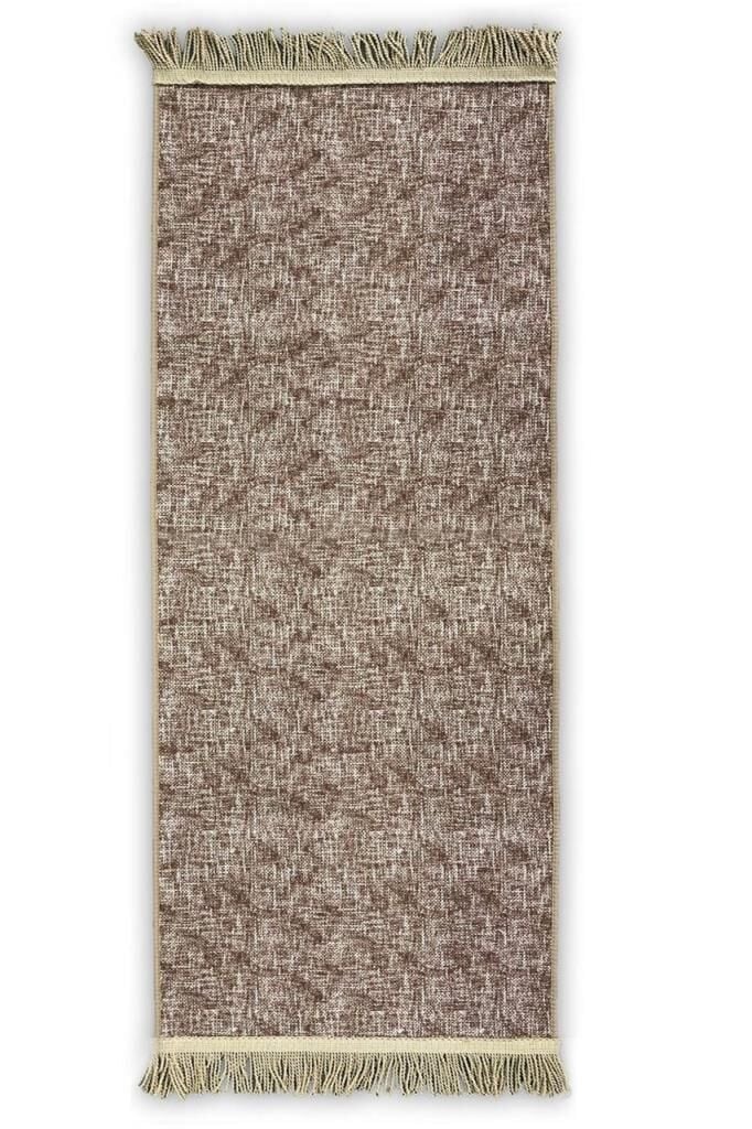 6601 RİVA BEJ KAYDIRMAZ HALI 80x300cm
