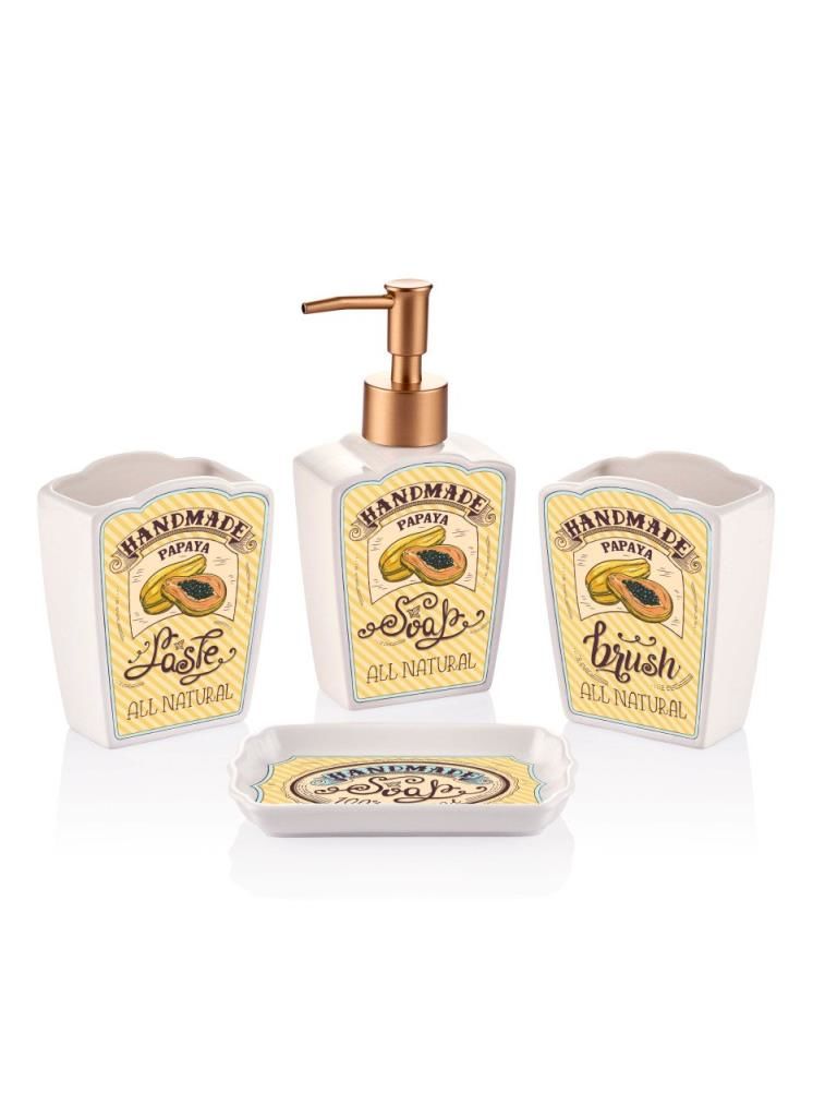 PAPAYA 4 PARÇA BANYO SETİ