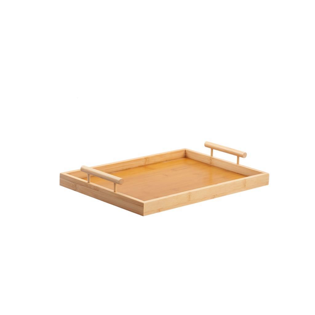 BAMBU DİKDÖRTGEN TEPSİ 23X35CM