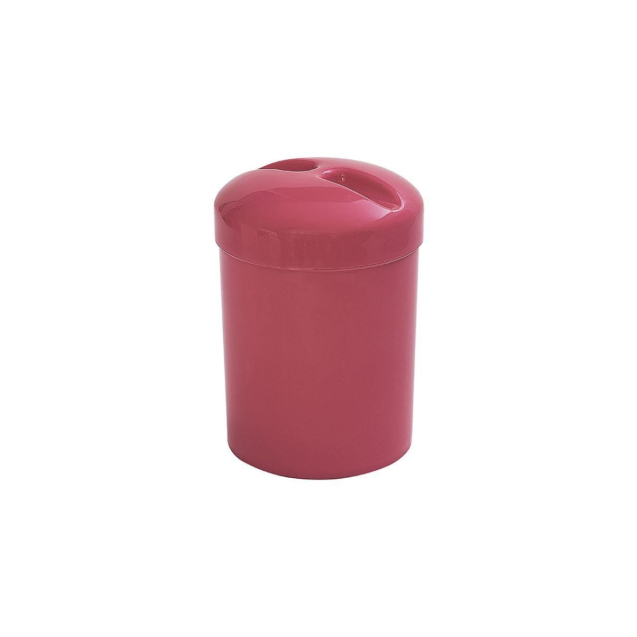 SOFT PEMBE AKRİLİK KAVANOZ