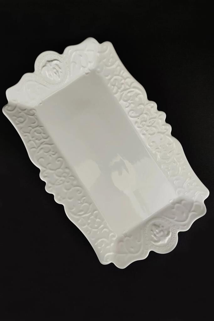 VERONICA DİKDÖRTGEN SUNUM TABAK 45CM