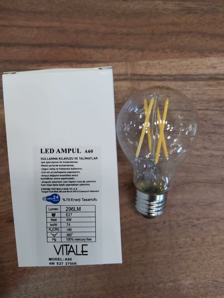 AMPÜL E27 2700K-RC