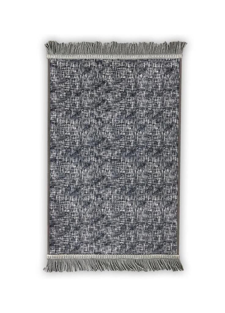 6604 RİVA GRİ KAYDIRMAZ HALI 80x150cm
