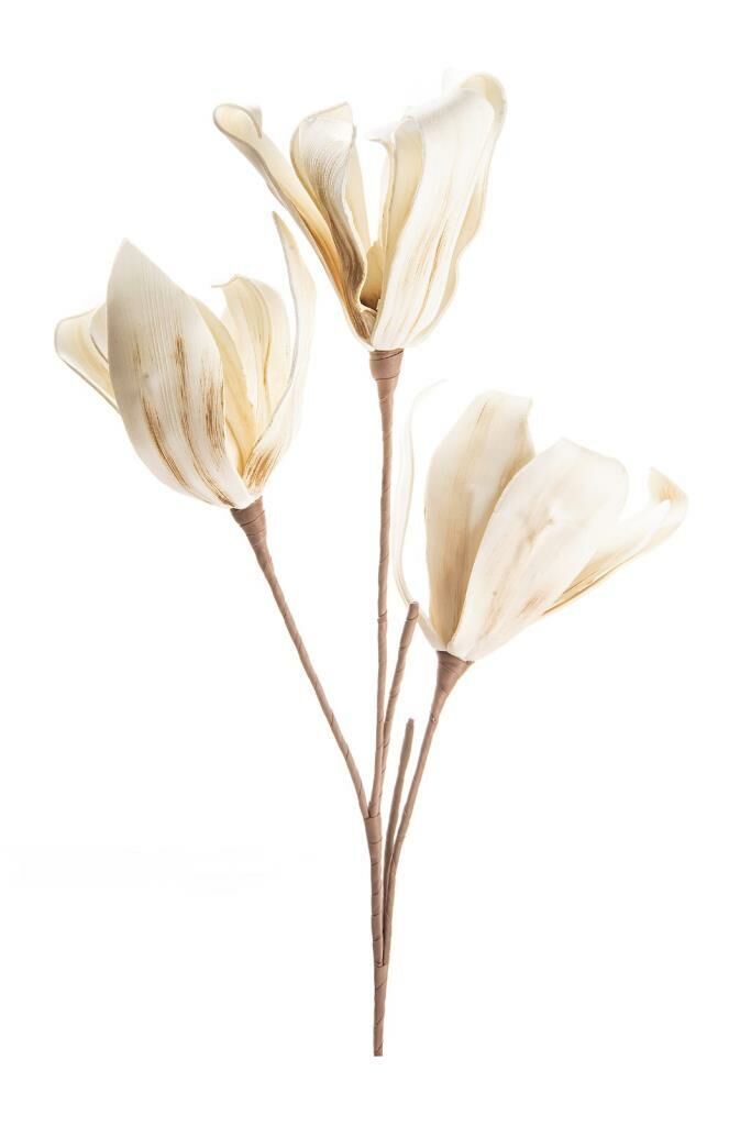 KREM BEJ YAPAY ÇİÇEK 108CM