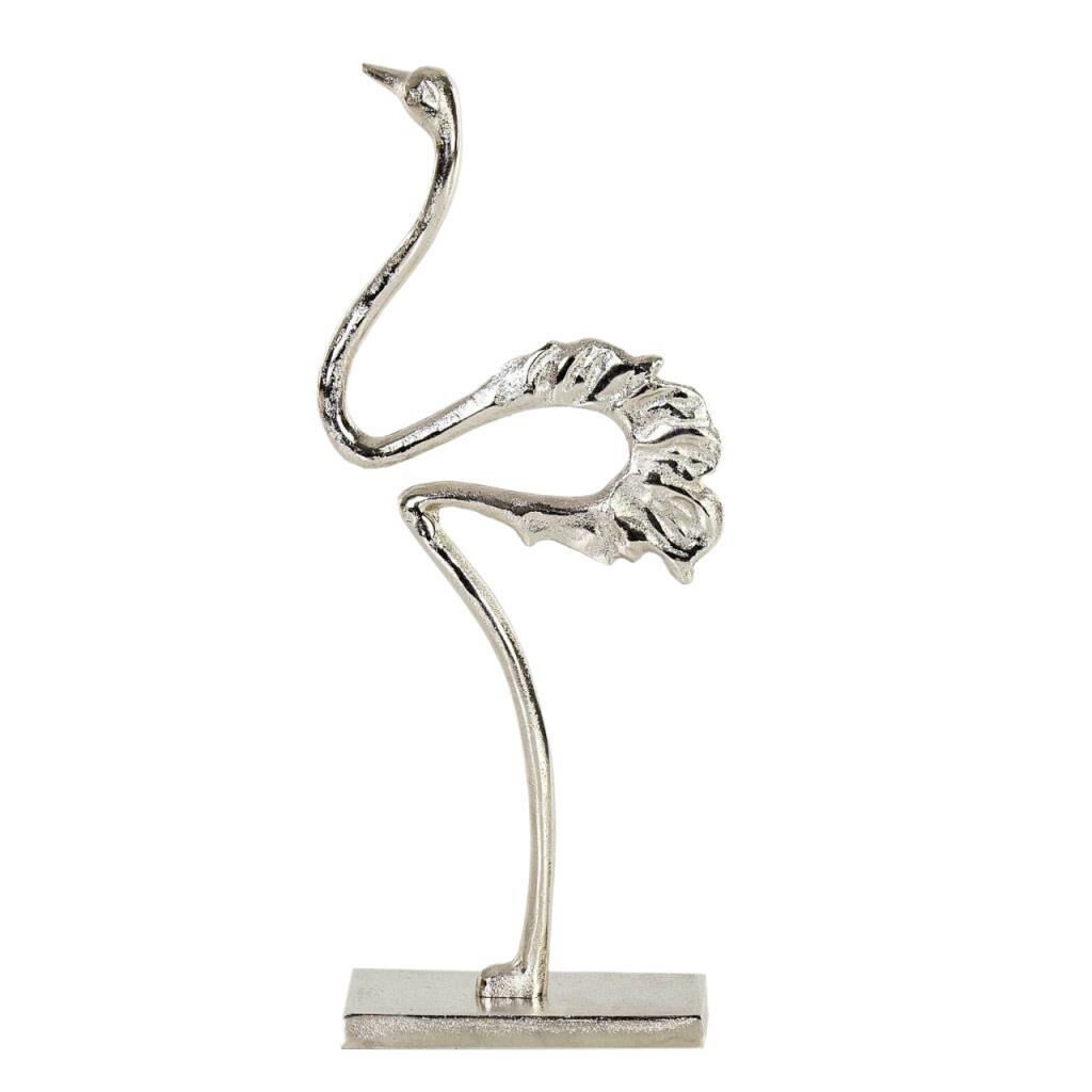 GÜMÜŞ FLAMİNGO DEKOR 39CM