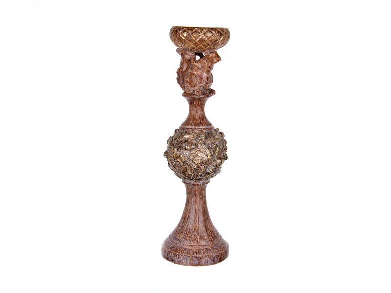 AHŞAP GÖRÜNÜMLÜ MUMLUK 47 cm