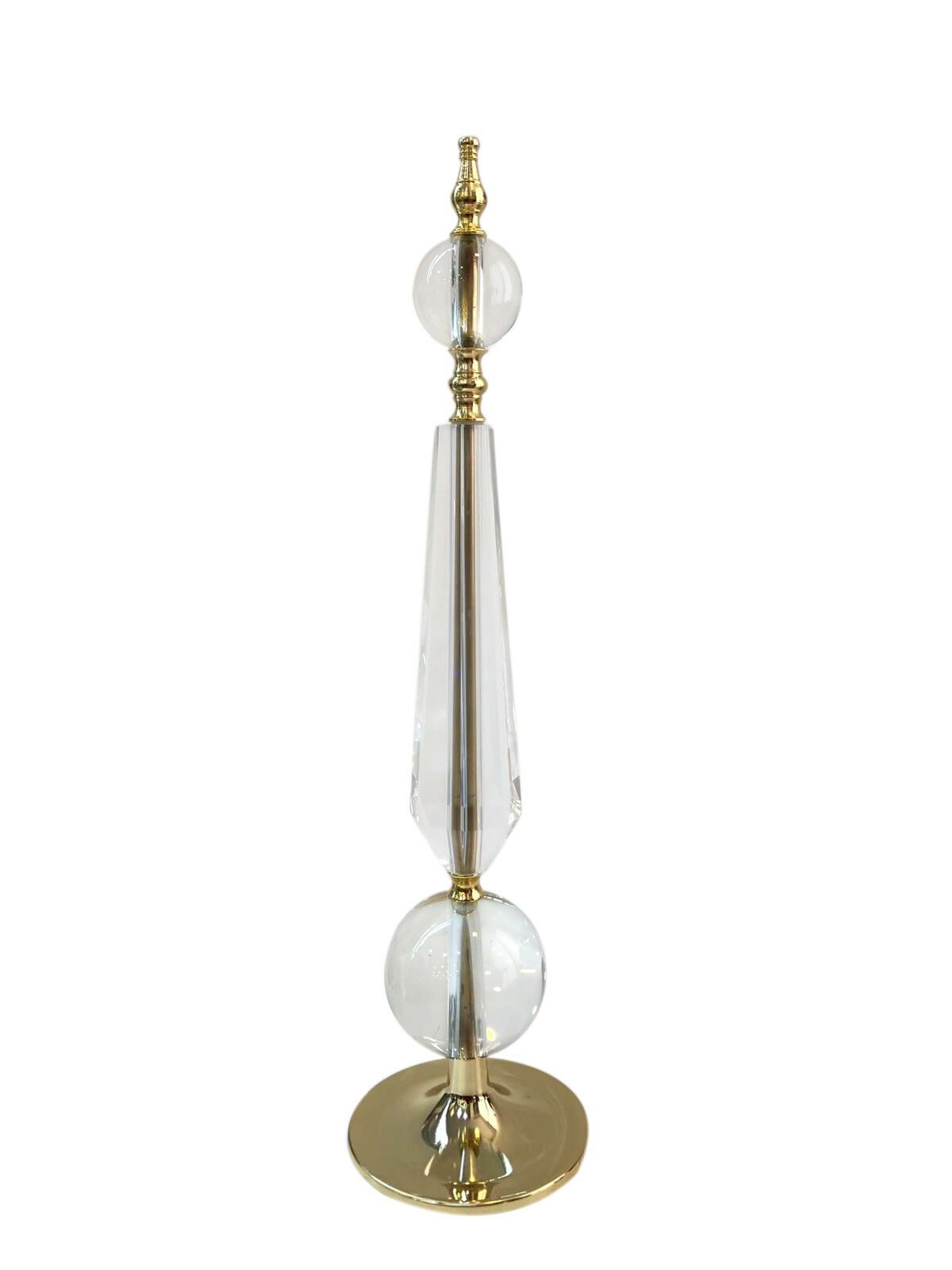 ALTIN KRİSAL CAM DEKOR 56cm
