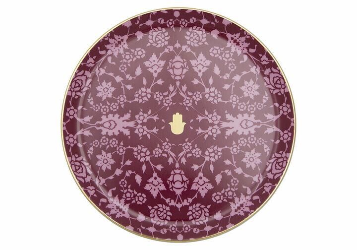GLAMOROUS FUŞYA DÜZ TABAK 24CM