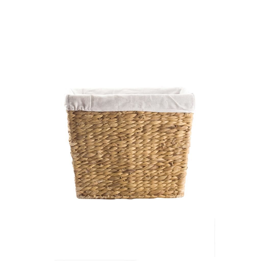 HASIR ÖRGÜ DİKDÖRTGEN SEPET/KUTU 38X30X30CM