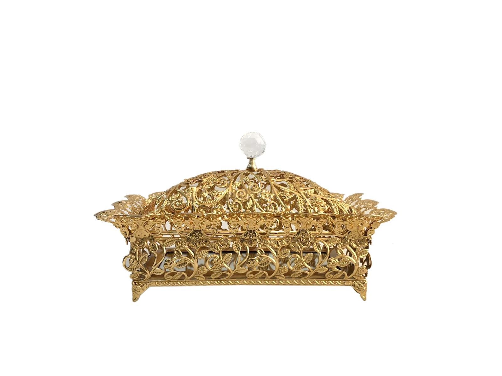 ALTIN ROZA ŞEKERLİK 30X17CM