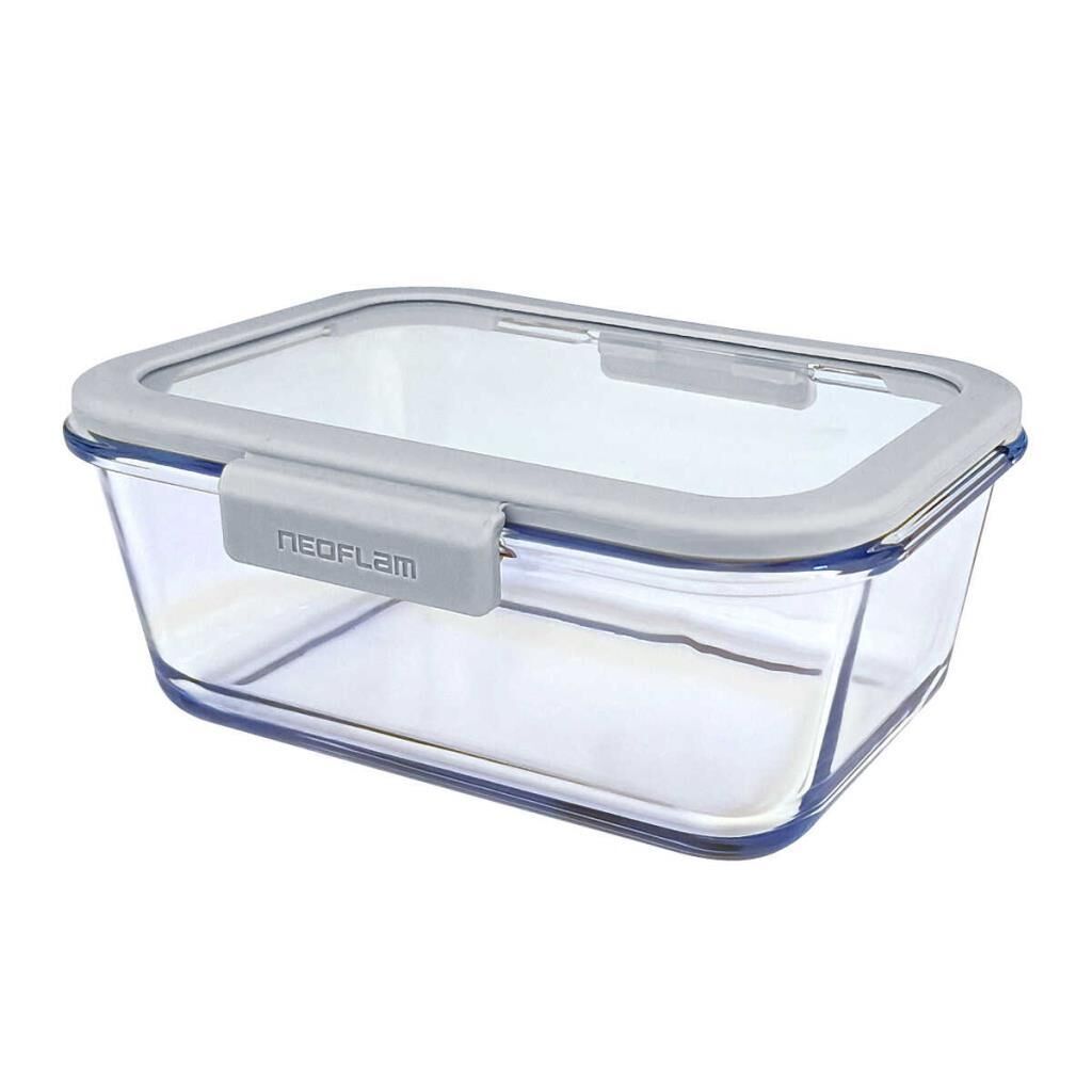 FİKA GLACE GRİ SAKLAMA KABI 1900 ML