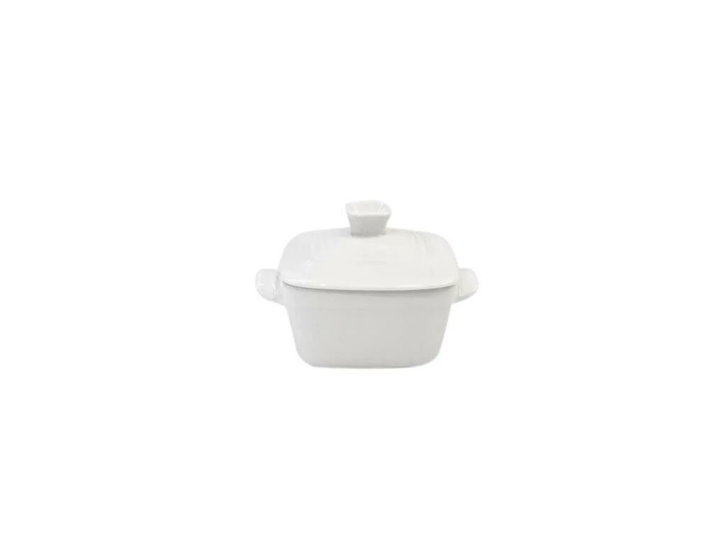 AROW PURE PORSELEN KAPAKLI KASE 6x6cm