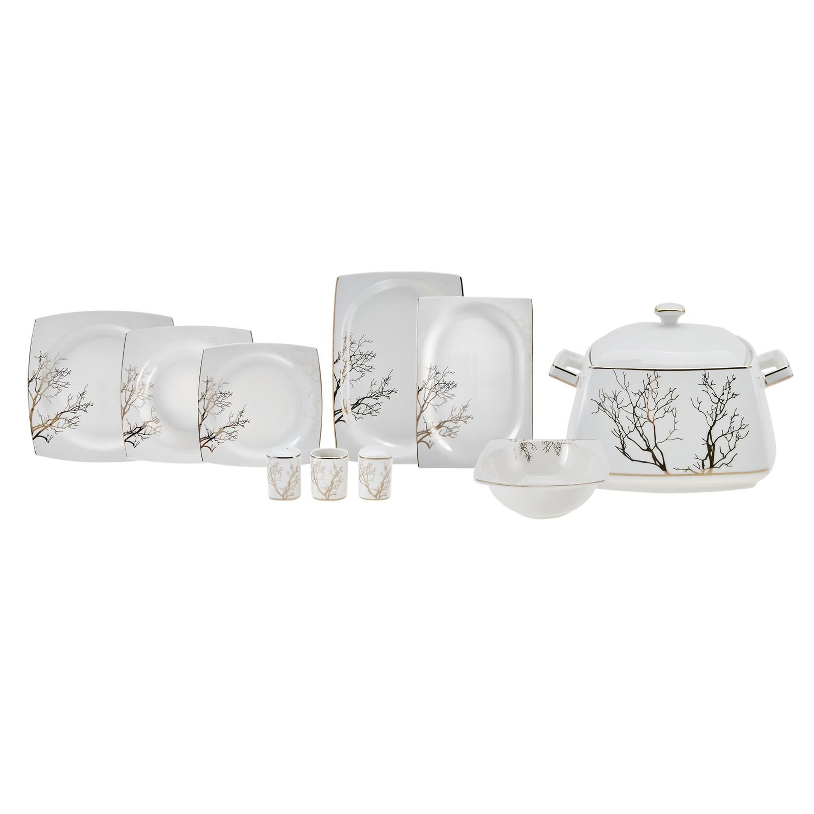 KARACA AUTUMUN CREAM 60 PRÇ YEMEK TAKIMI