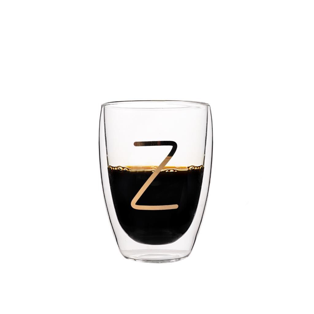 ÇİFT CİDARLI Z HARFİ BARDAK 300ML