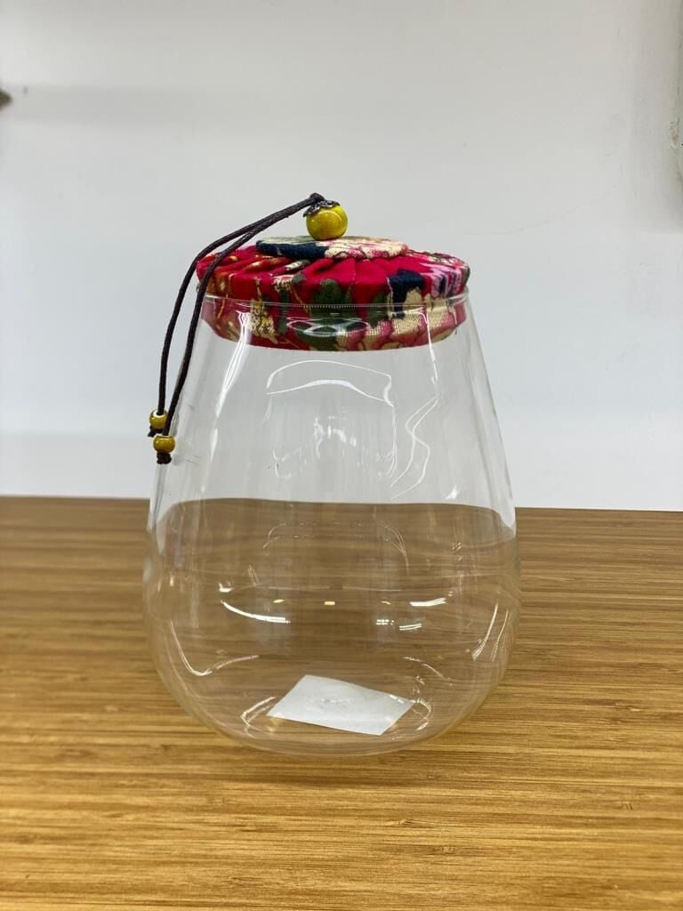 KIRMIZI CAM KAPAKLI KAVANOZ 1000ML