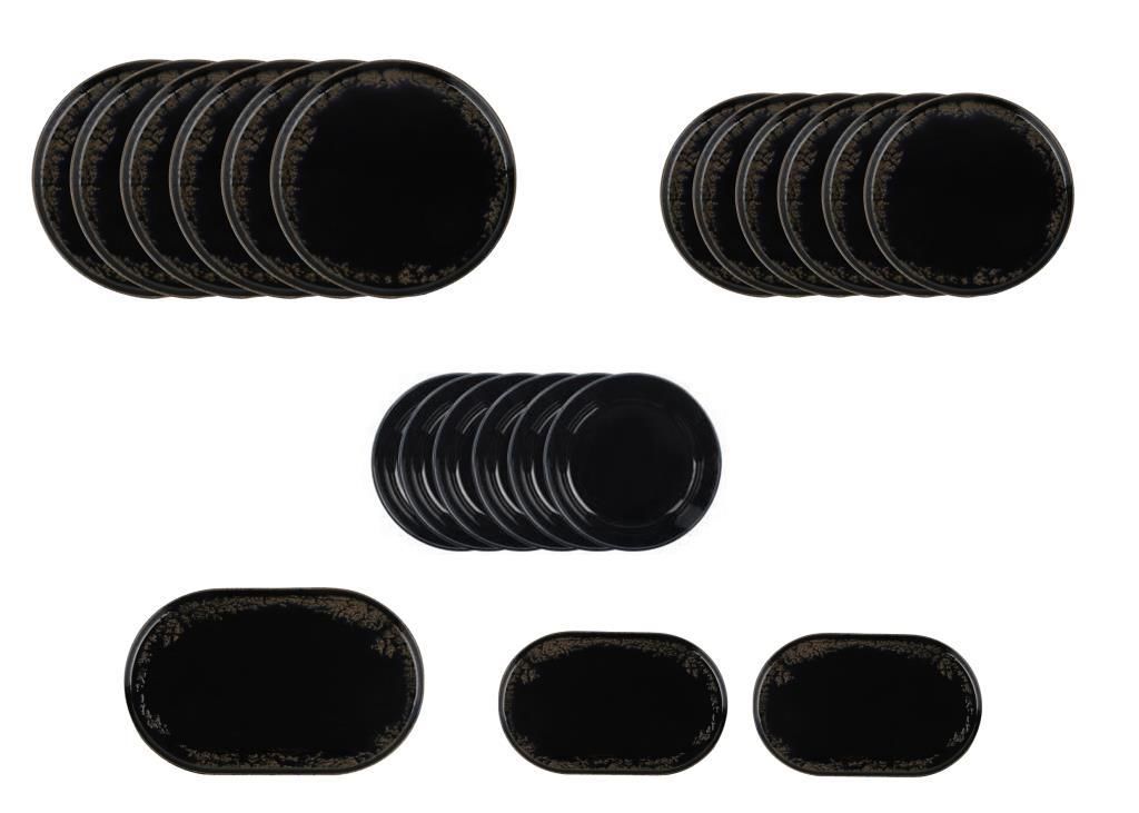 ETHOS ROOT RUSTY 6 KİŞİLİK 24 PARÇA YEMEK TAKIMI