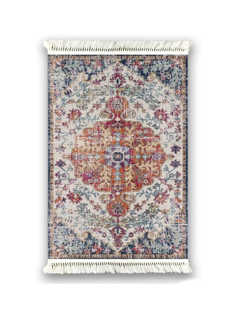 6003 KİLİM DESEN KAYDIRMAZ HALI 80x150cm