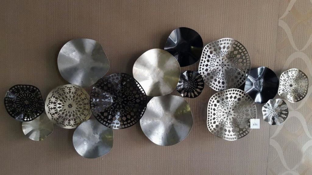 METAL SİYAH-GRİ DEKORATİF TABLO
