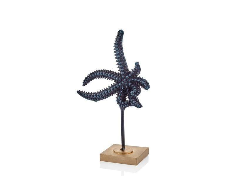 LACİVERT KAİDELİ DENİZ YILDIZI DEKOR 32CM