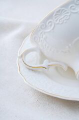 ANGELA GOLD TEK KİŞİLİK ÇAY FİNCANI