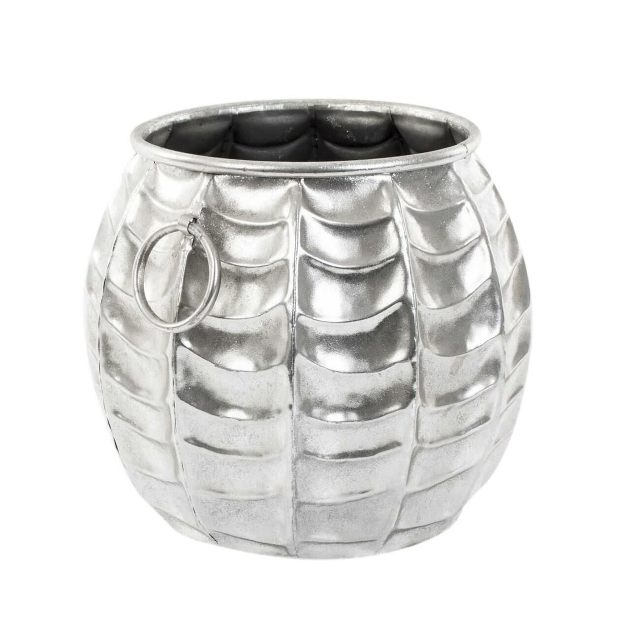 GÜMÜŞ METAL SAKSI