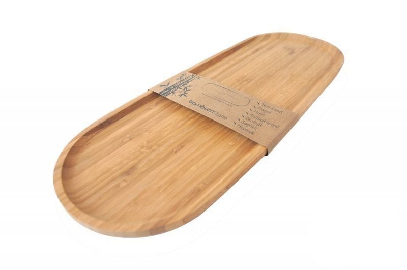 Latte Oval Tepsi Sunumluk