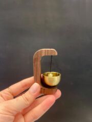 AHŞAP EKSİTME MİNİ DOLAP/DUVAR ZİLİ 7,5CM