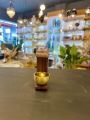 AHŞAP EKSİTME MİNİ DOLAP/DUVAR ZİLİ 7,5CM