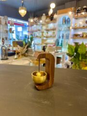 AHŞAP EKSİTME MİNİ DOLAP/DUVAR ZİLİ 7,5CM