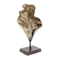 BRONZ KAHVE YAPRAK DEKOR 45CM