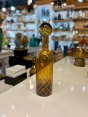 CAM AMBER KARAF/ŞİŞE 10x10x40 CM