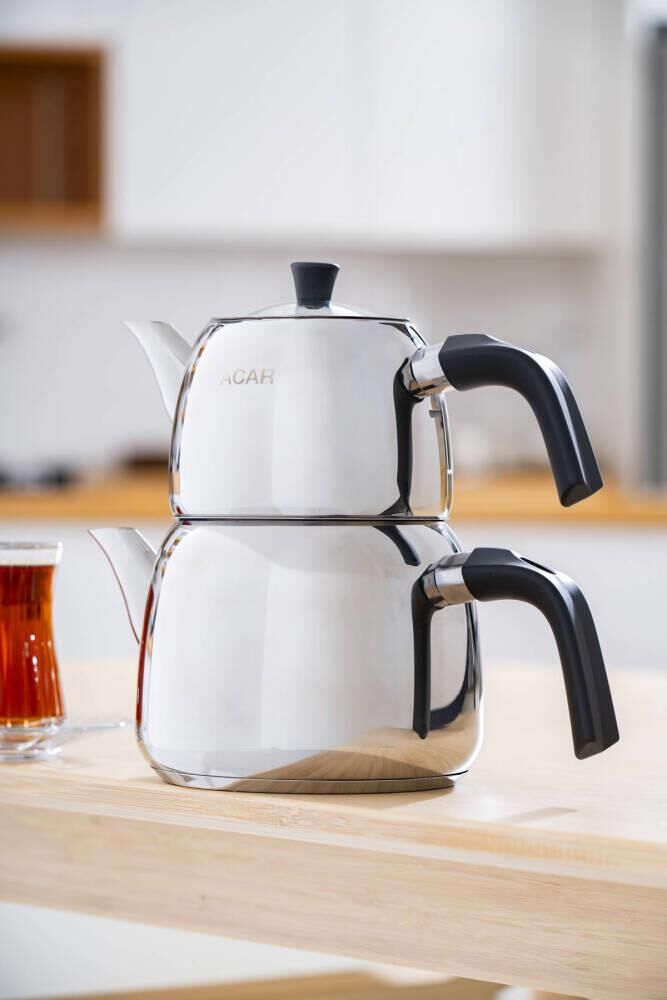 ALVEZ ORTA BOY ÇELİK ÇAYDANLIK