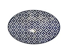 MIXIE OVAL KAYIK TABAK DESEN E