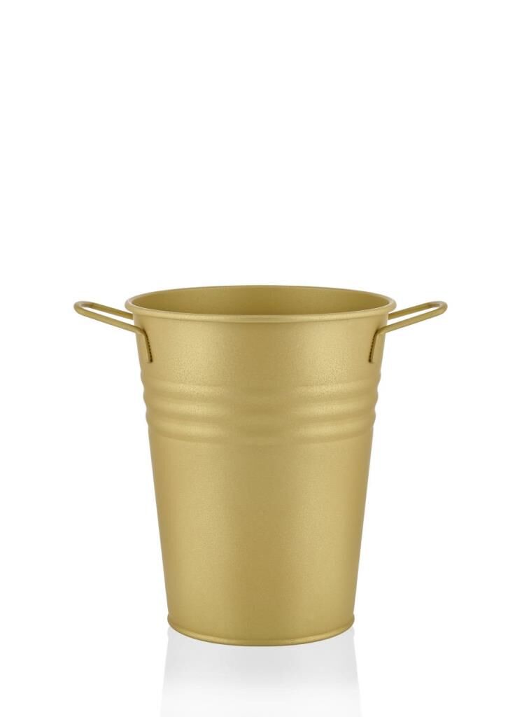 ALTIN GALVENİZ ÇİÇEKLİK 21CM