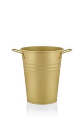 ALTIN GALVENİZ ÇİÇEKLİK 21CM
