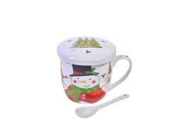 BEYAZ NOEL BABA MUG KUPA 350ML