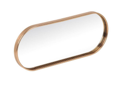 ALTIN AYNALI OVAL TEPSİ 30X12CM