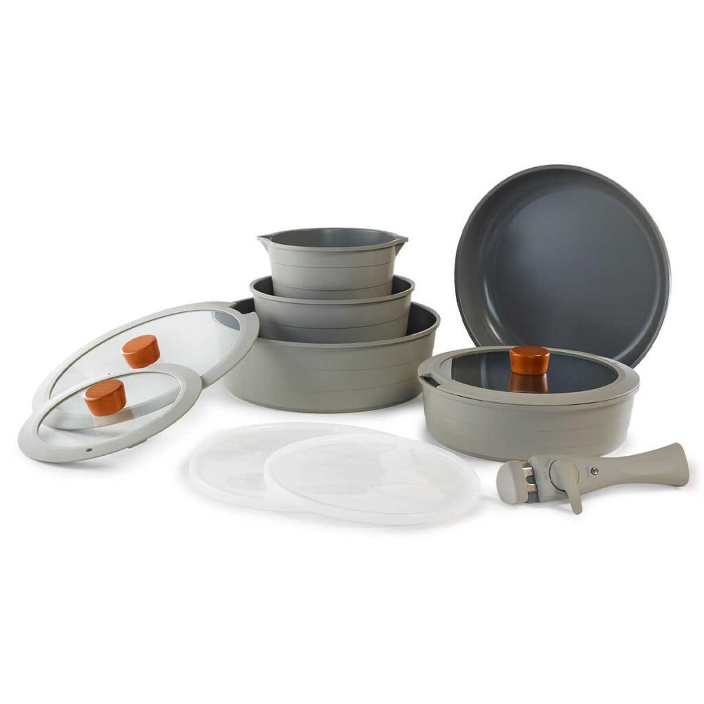 NEOFLAM MİDAS GRİ 11 PARÇA LARGE SET