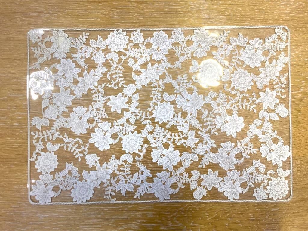 AROW BEYAZ ÇİÇEK DESEN 6'LI AMERİKAN SERVİS