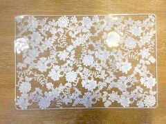 AROW BEYAZ ÇİÇEK DESEN 6'LI AMERİKAN SERVİS