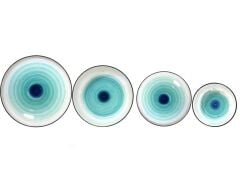 MİNT SERİSİ TURKUAZ 6 KİŞİLİK 24 PARÇA YEMEK TAKIM