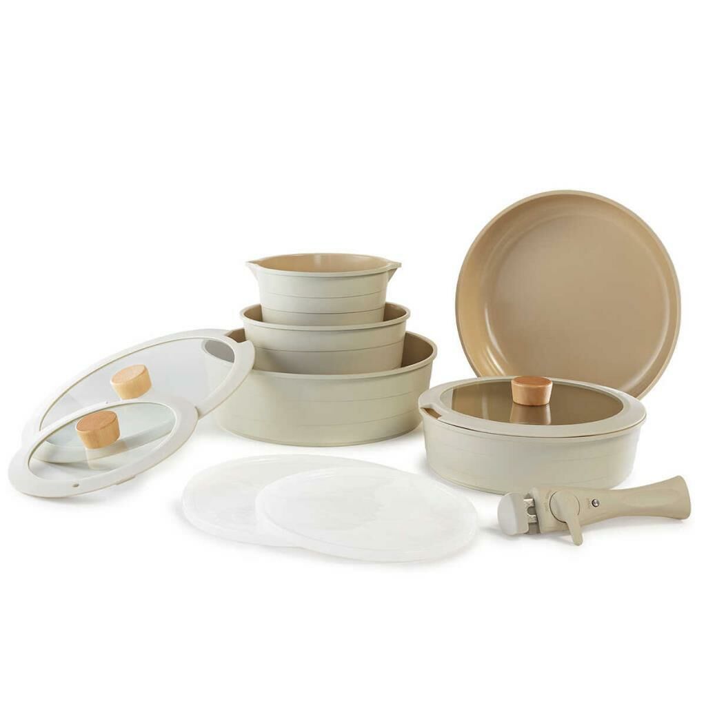 NEOFLAM MİDAS BEJ 11 PARÇA LARGE SET