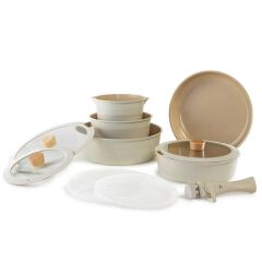 NEOFLAM MİDAS BEJ 11 PARÇA LARGE SET