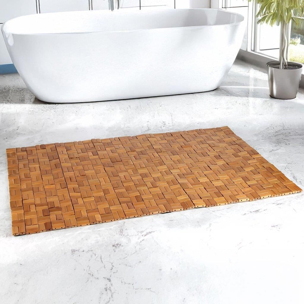 BAMBU BANYO/KAPI ÖNÜ MATI 45X70CM